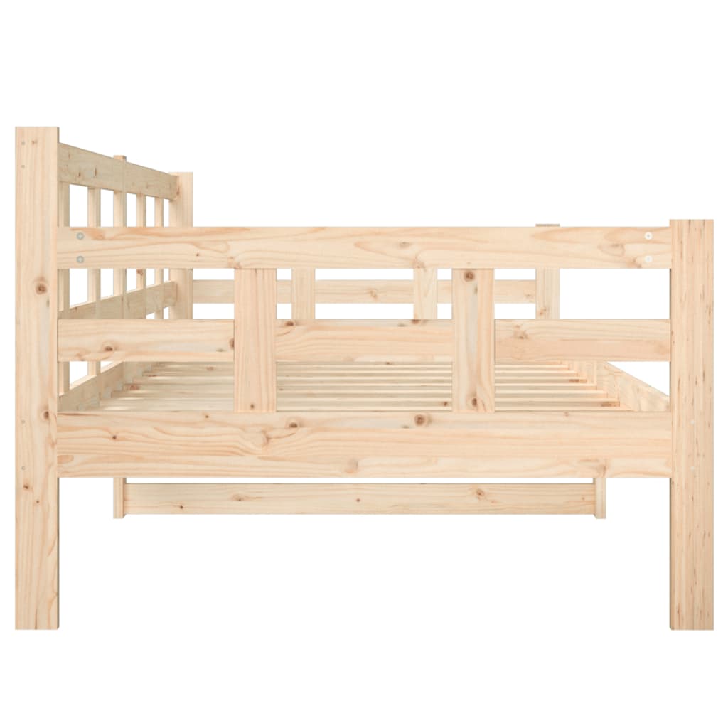 Day Bed without Mattress Solid Wood Pine 90x200 cm