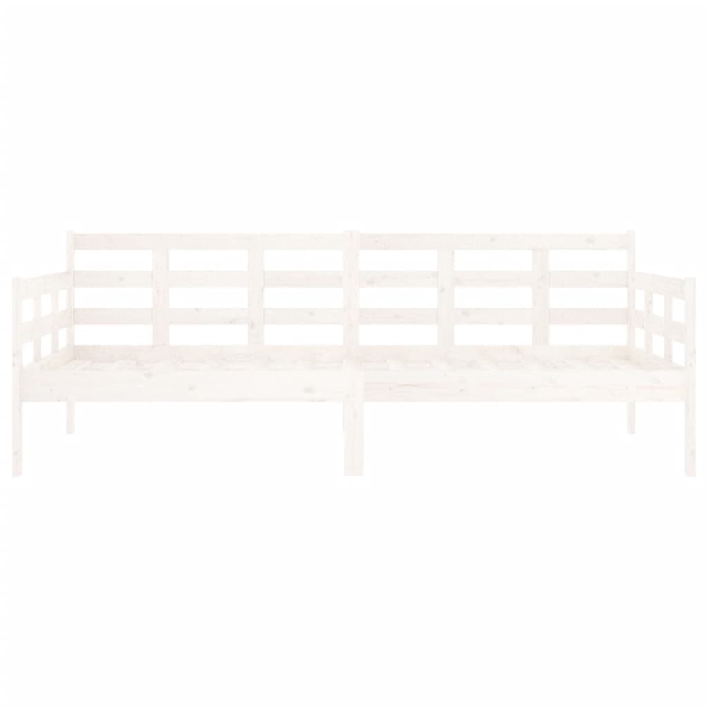 Day Bed | White | Solid pine wood | Single | Convertible