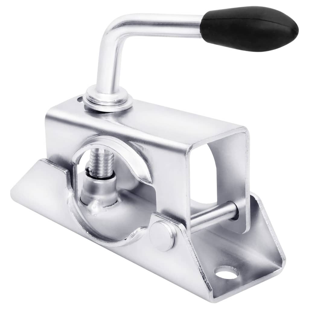 vidaXL Jockey Wheel for Trailer with Split Clamp 48 mm Galvanised Steel