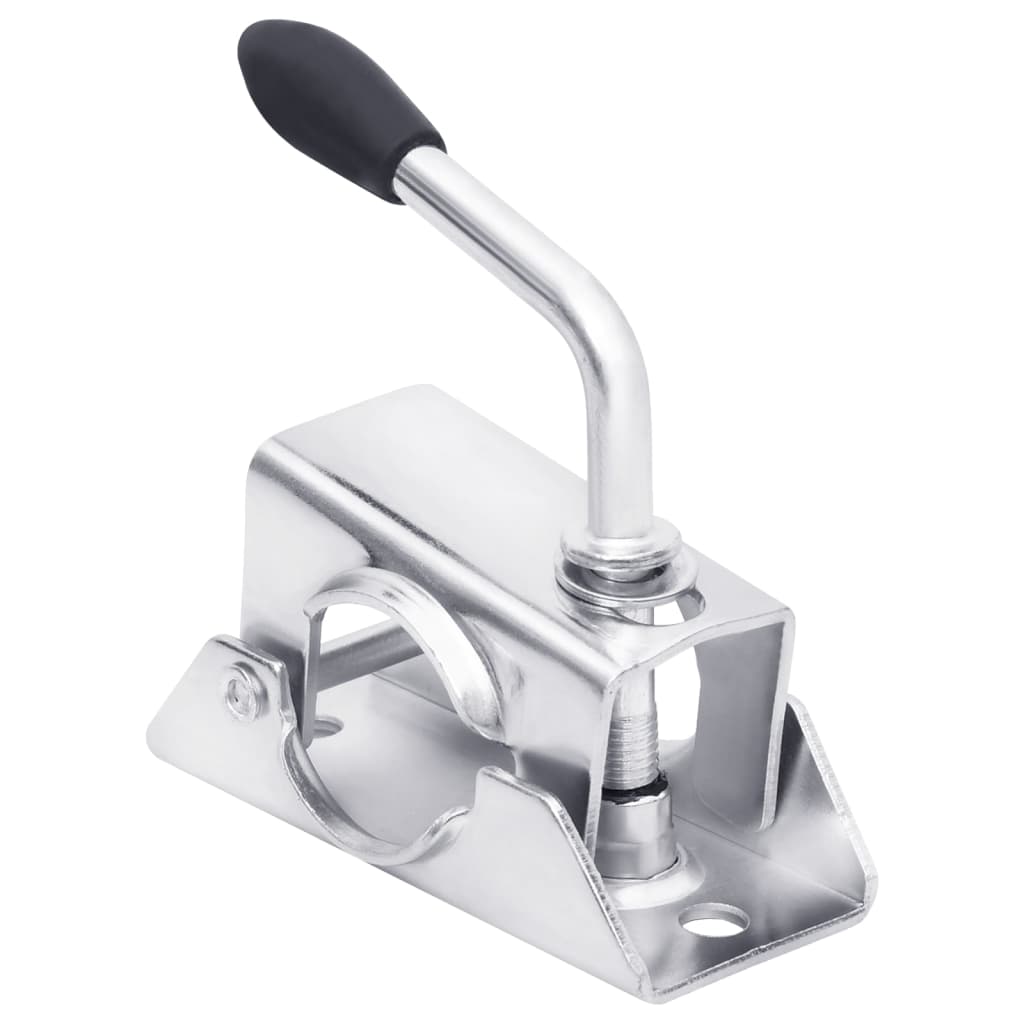 vidaXL Jockey Wheel for Trailer with Split Clamp 48 mm Galvanised Steel