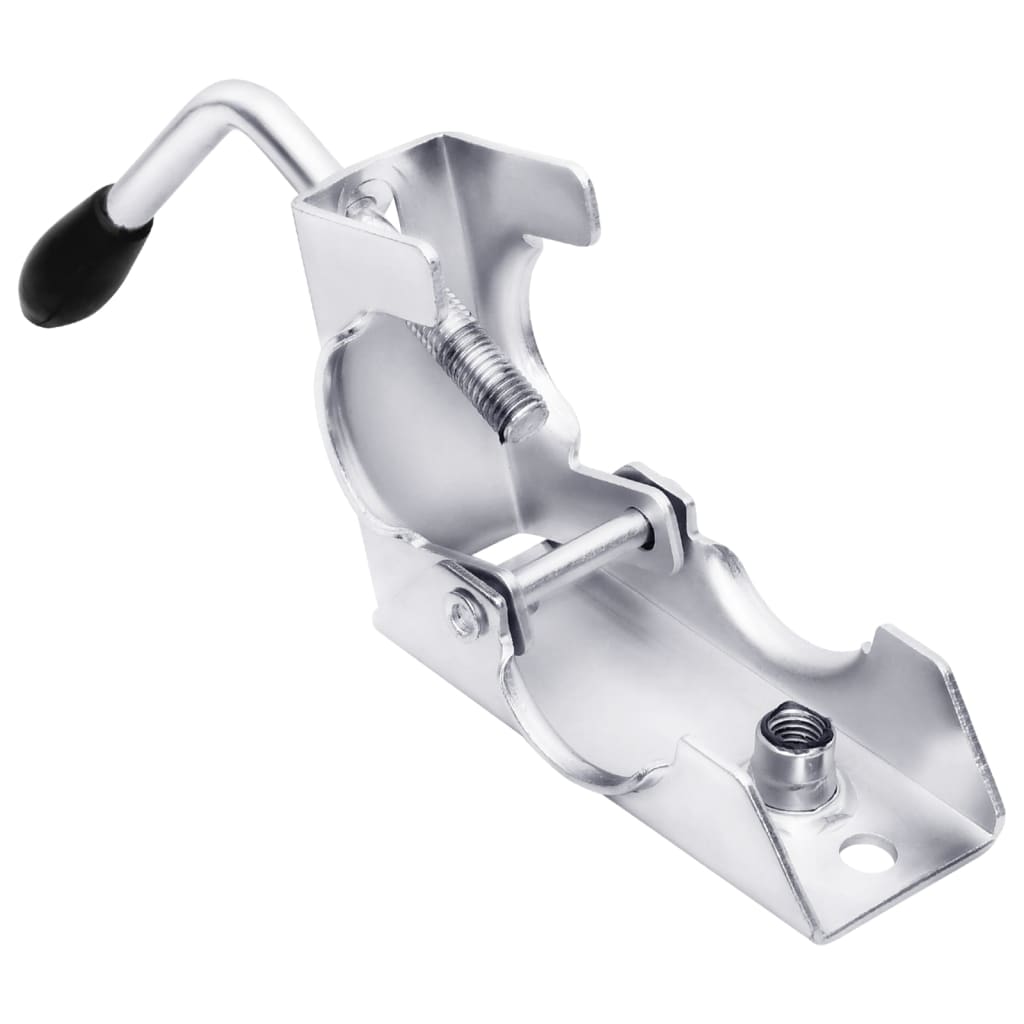 vidaXL Jockey Wheel for Trailer with Split Clamp 48 mm Galvanised Steel