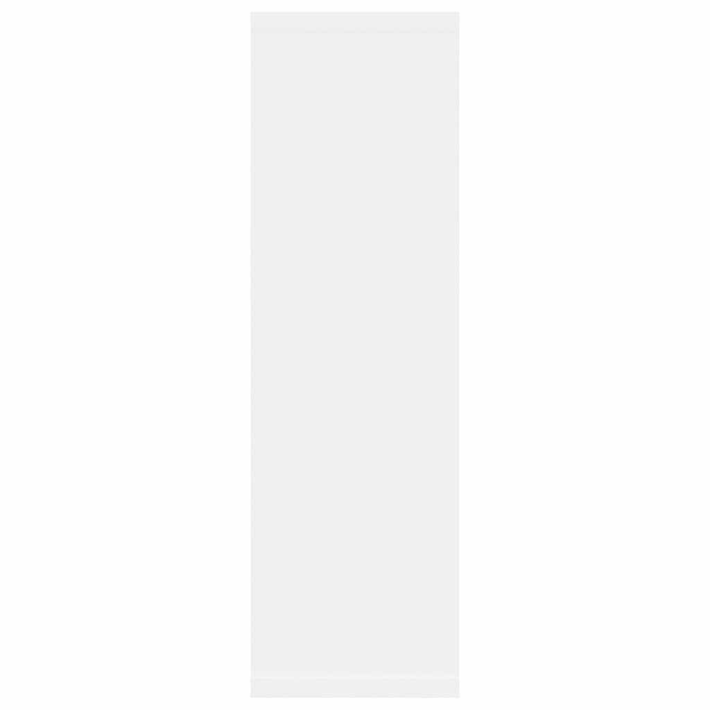 Wall Shelf White 85x16x52,5 cm Engineered Wood