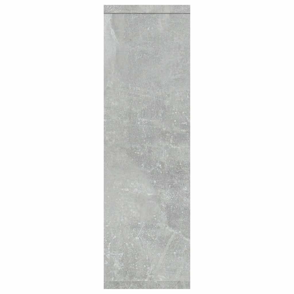 Wall Shelf Concrete Grey 85x16x52,5 cm Engineered Wood