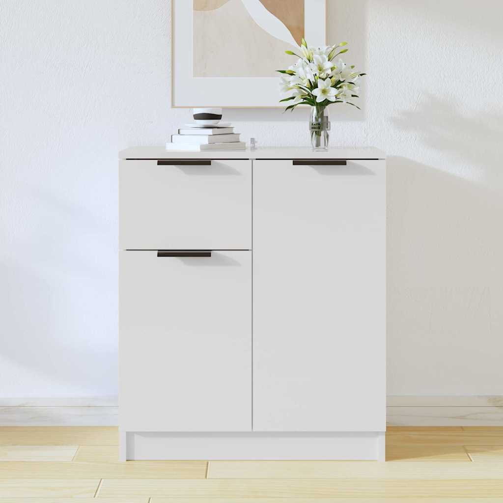 Sideboard White 60x30x70 cm Engineered Wood