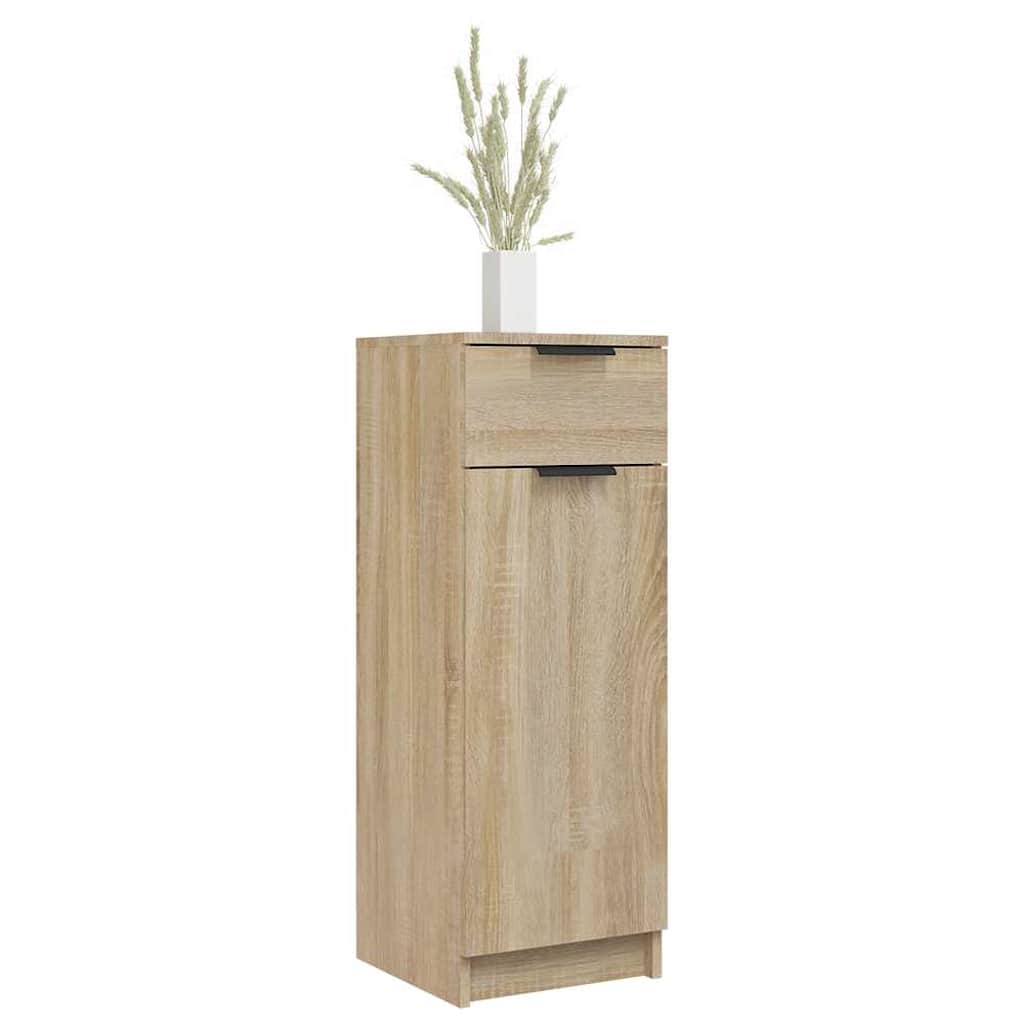 Bathroom Cabinet Sonoma Oak 32x33,5x90 cm Engineered Wood