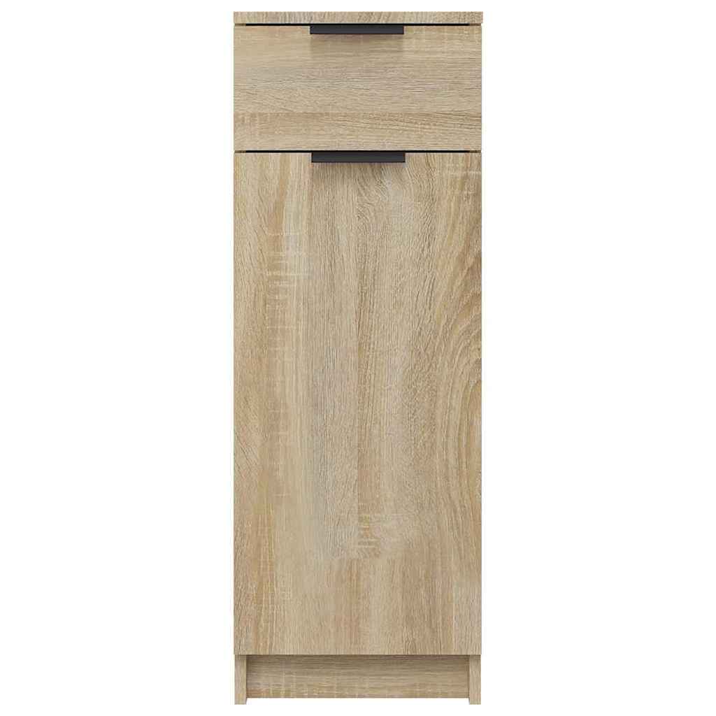 Bathroom Cabinet Sonoma Oak 32x33,5x90 cm Engineered Wood