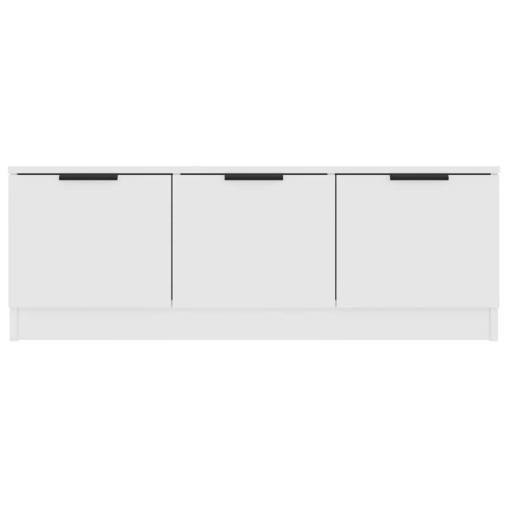 TV Cabinet White 102x35x36,5 cm Engineered Wood