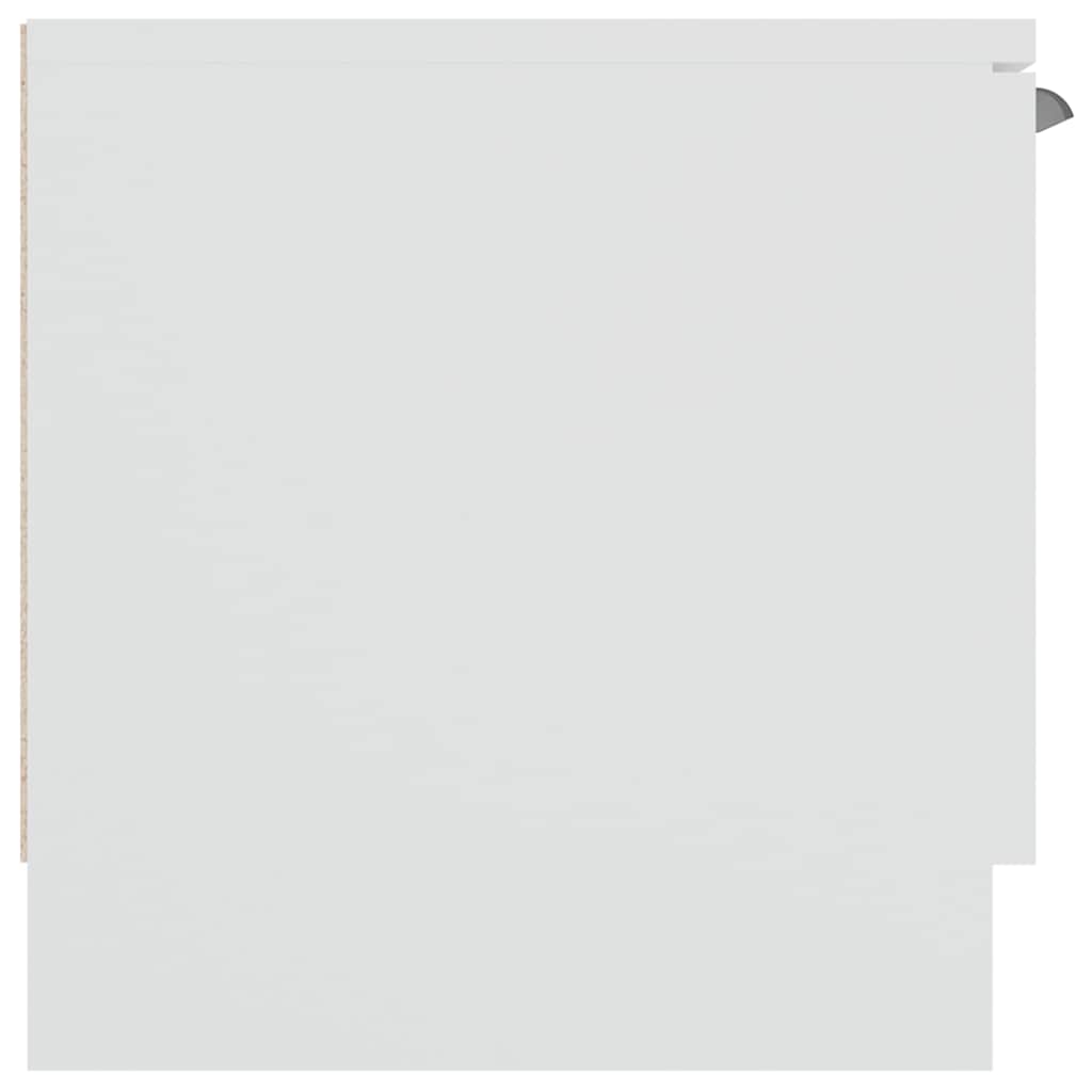 TV Cabinet White 102x35x36,5 cm Engineered Wood