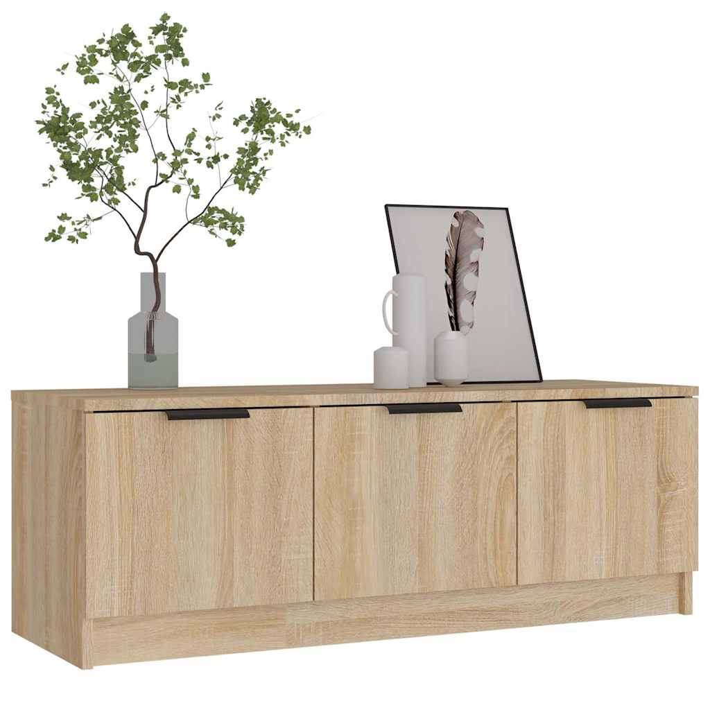 TV Cabinet Sonoma Oak 102x35x36,5 cm Engineered Wood