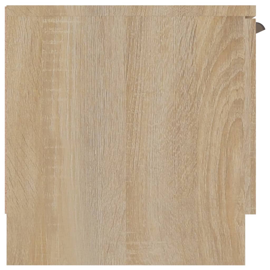TV Cabinet Sonoma Oak 102x35x36.5 cm Engineered Wood