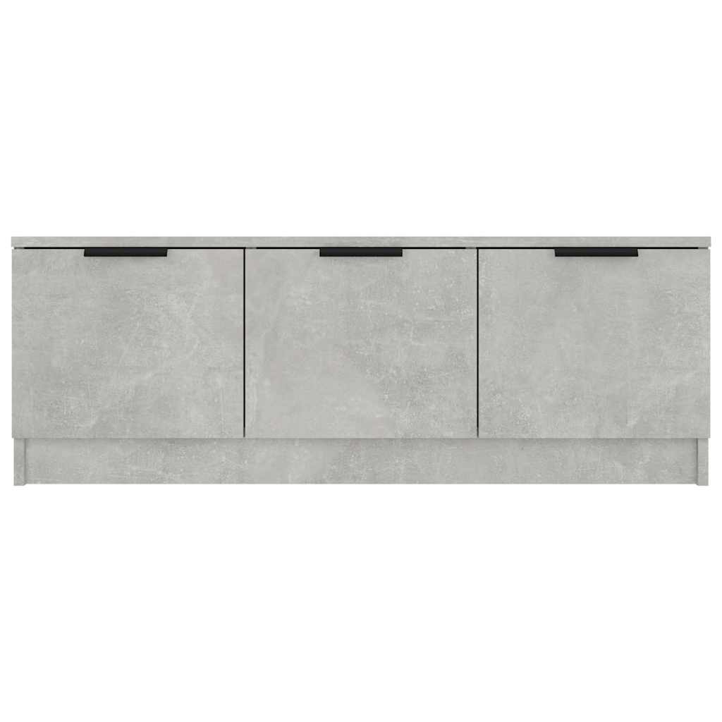 TV Cabinet Concrete Grey 102x35x36,5 cm Engineered Wood