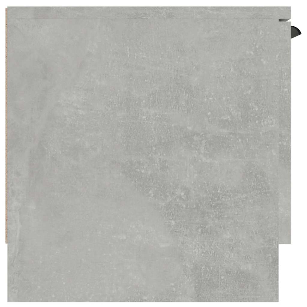 TV Cabinet Concrete Grey 102x35x36,5 cm Engineered Wood