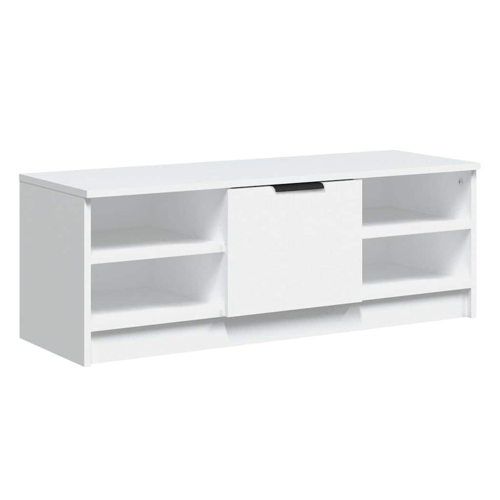TV Cabinet White 102x35,5x36,5 cm Engineered Wood