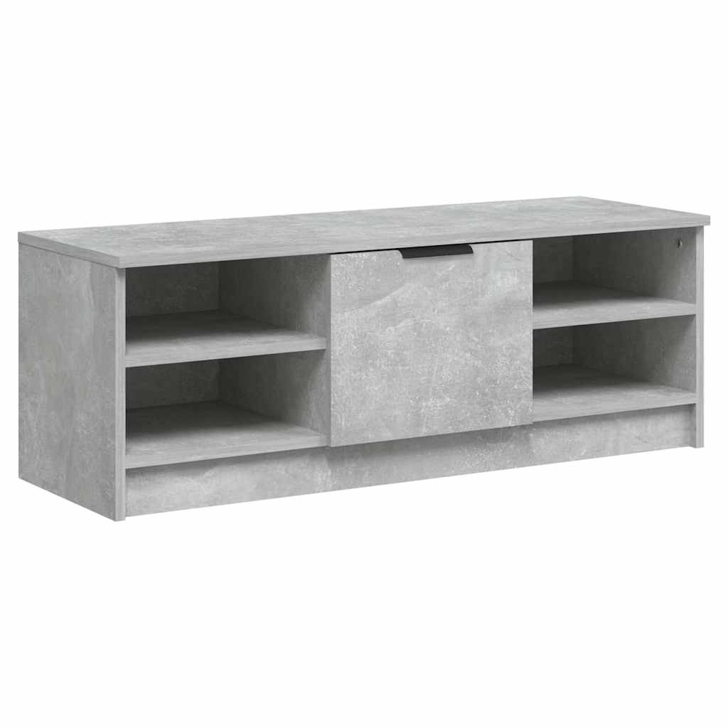 TV Cabinet Concrete Grey 102x35,5x36,5 cm Engineered Wood