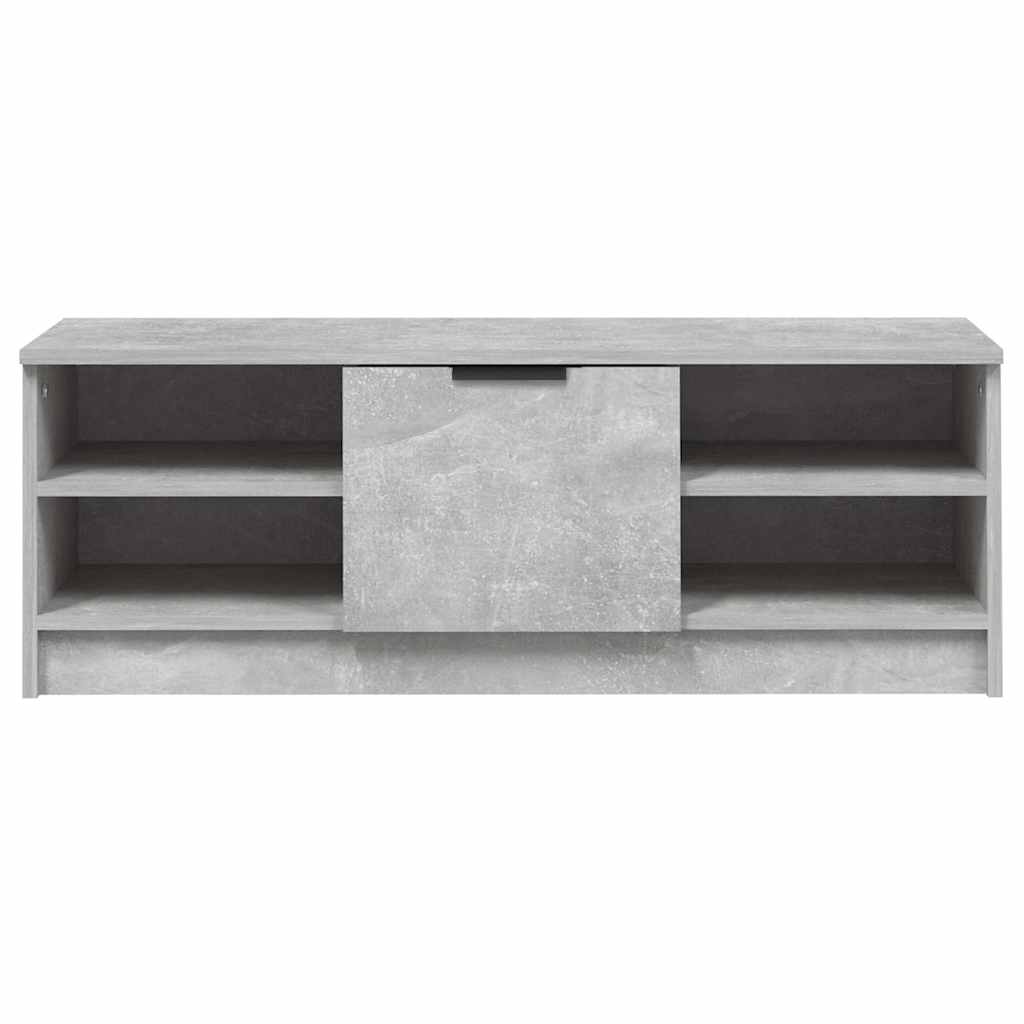 TV Cabinet Concrete Grey 102x35,5x36,5 cm Engineered Wood