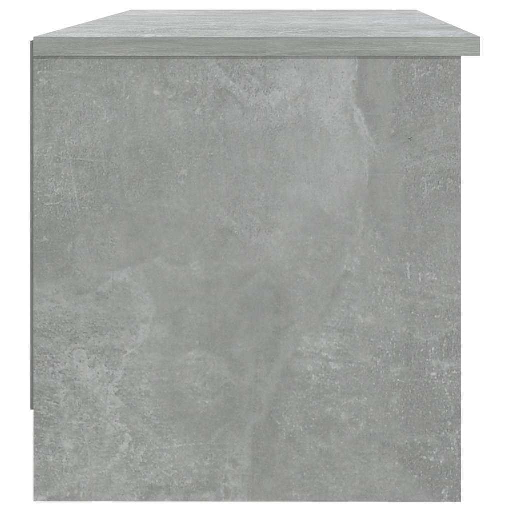 TV Cabinet Concrete Grey 102x35,5x36,5 cm Engineered Wood