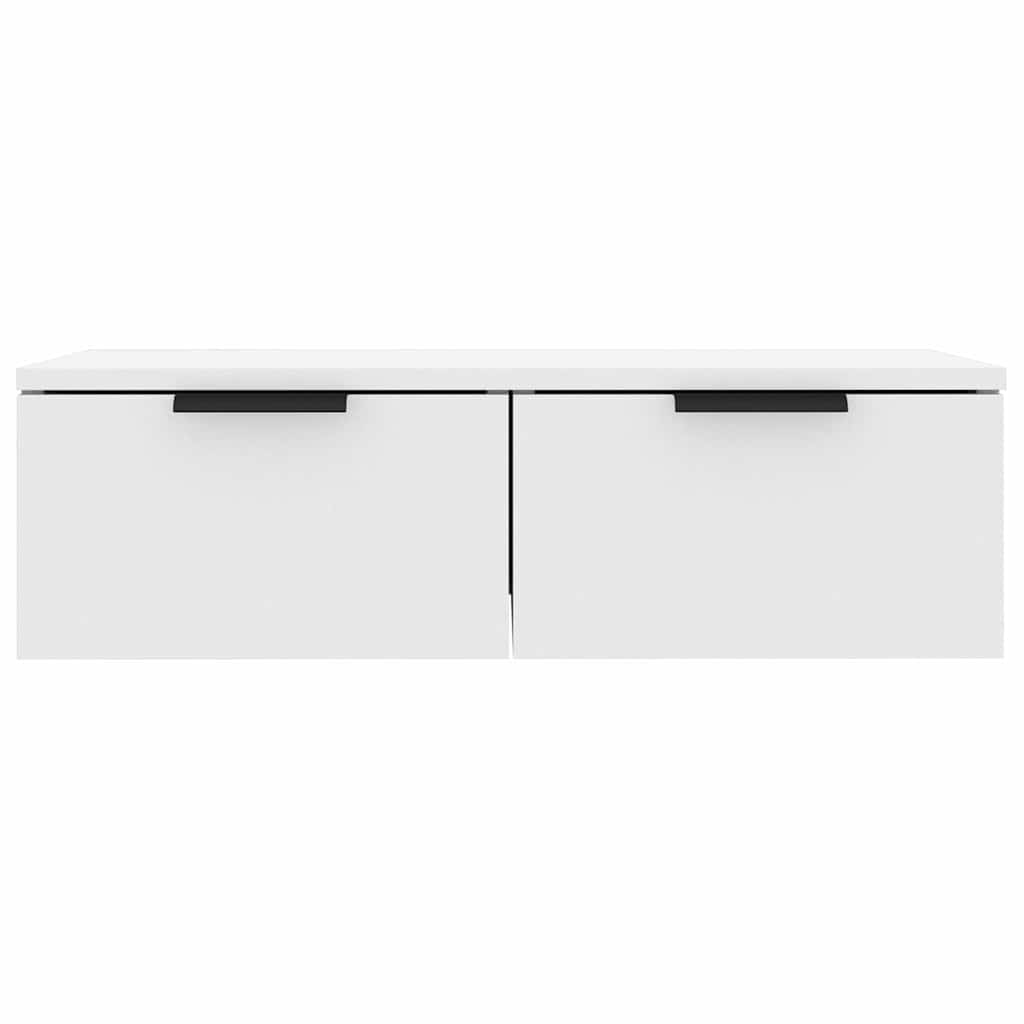 Wall Cabinet White 68x30x20 cm Engineered Wood