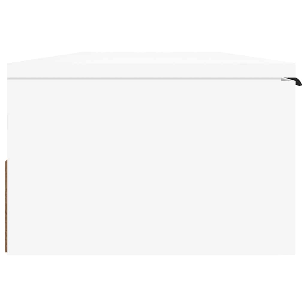 Wall Cabinet White 102x30x20 cm Engineered Wood