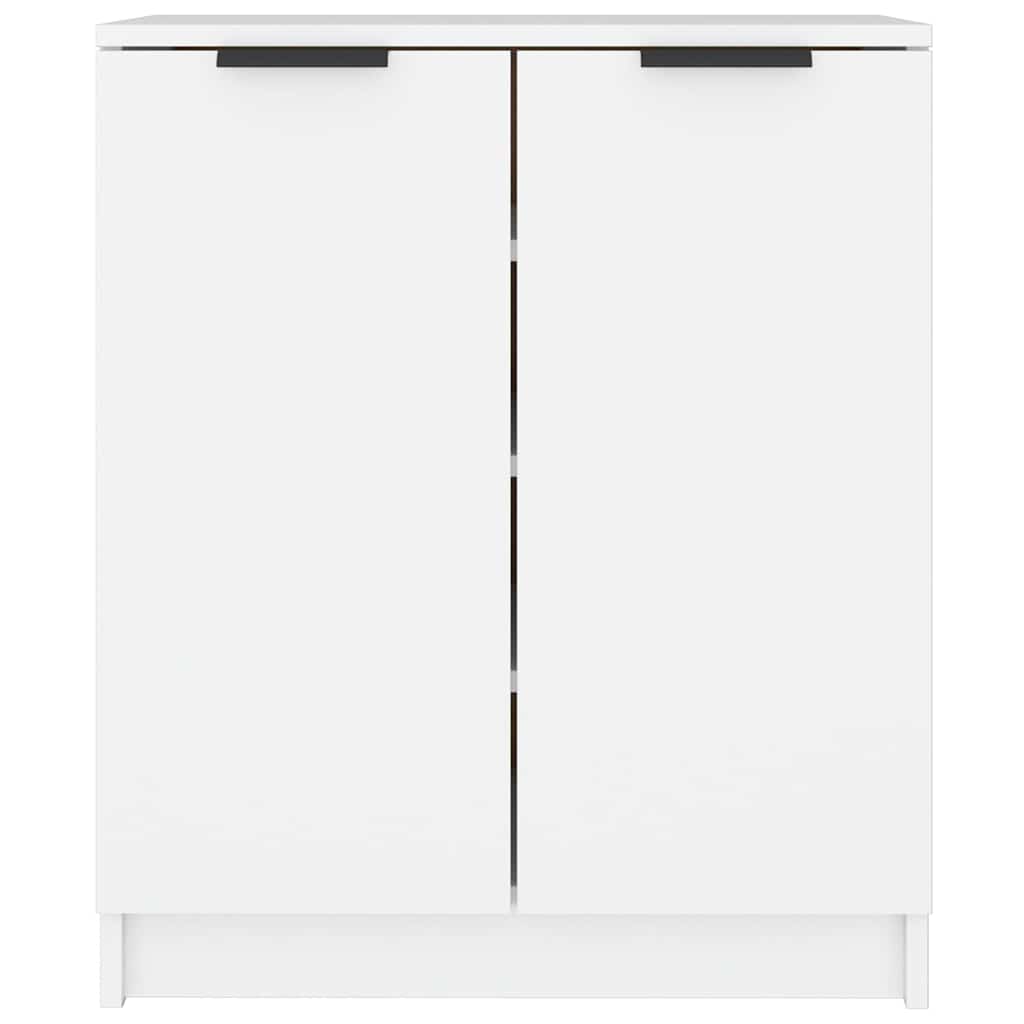 Shoe Cabinet White 59x35x70 cm Engineered Wood