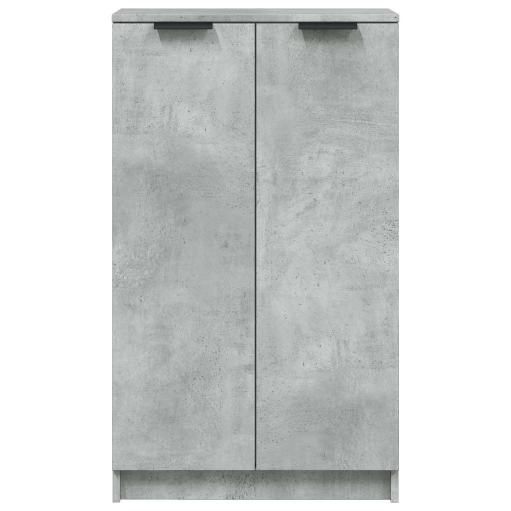 Shoe Cabinet Concrete Grey 59x35x100,5 cm Engineered Wood
