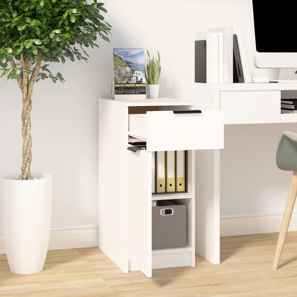 Desk Cabinet | White | Engineered wood | Medium | Desk Cabinet