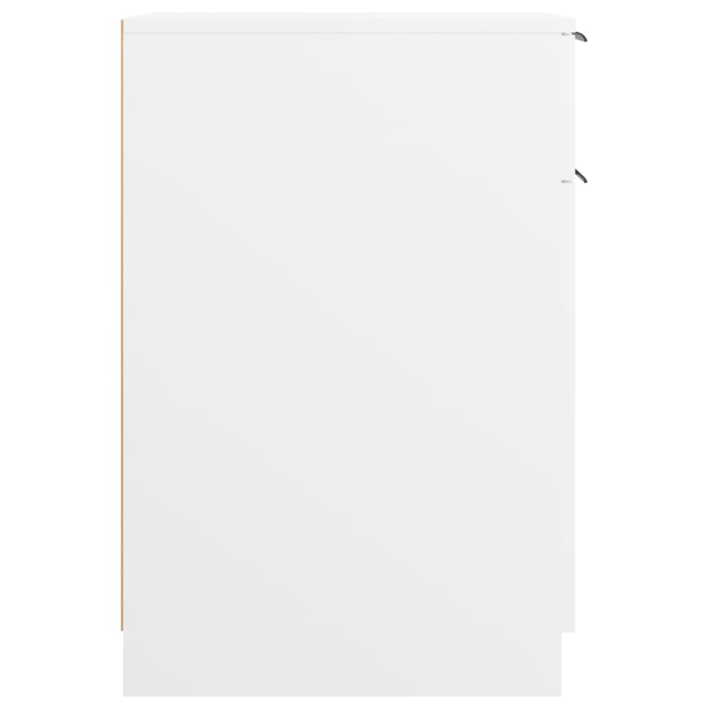 Desk Cabinet | White | Engineered wood | Medium | Desk Cabinet