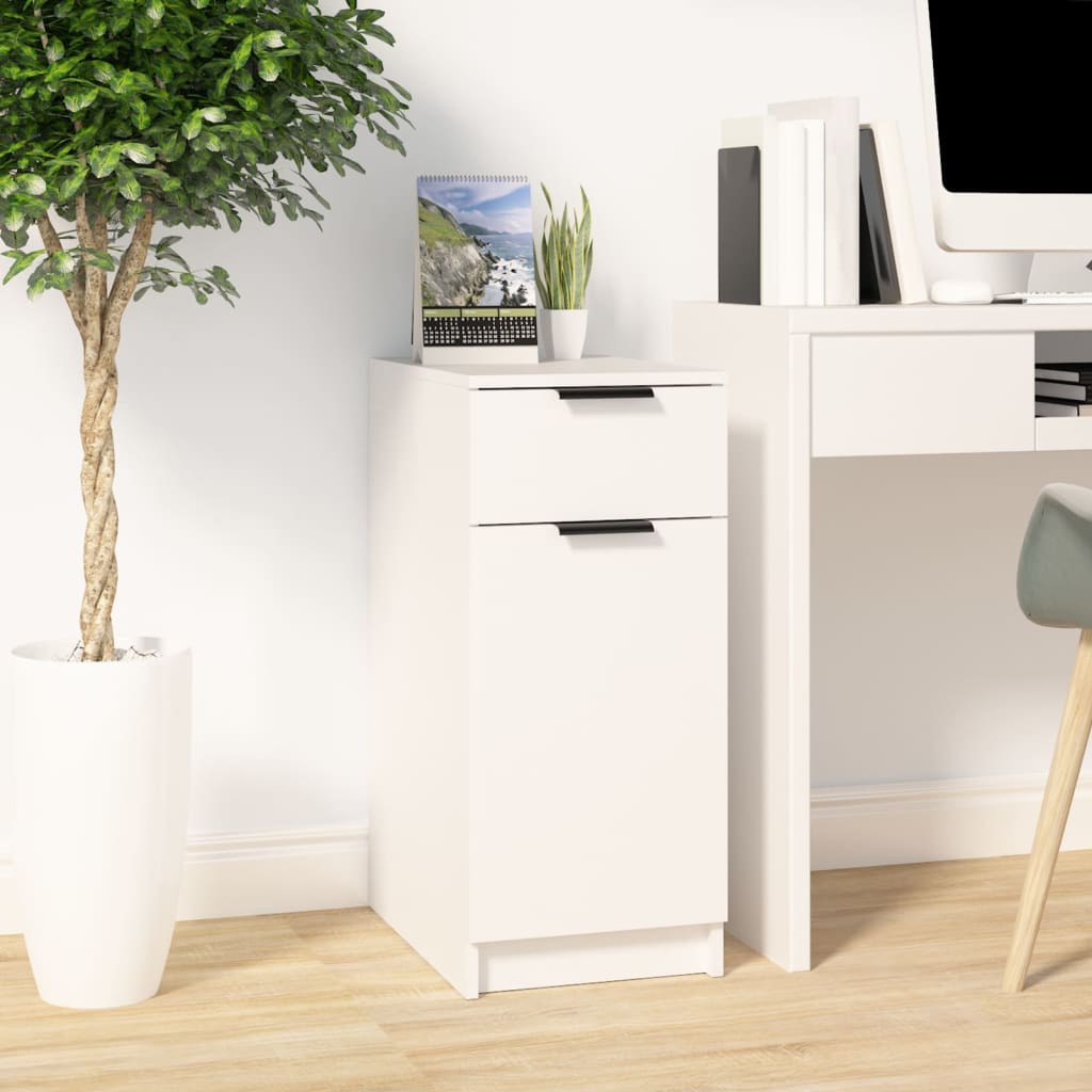 Desk Cabinet | White | Engineered wood | Medium | Desk Cabinet