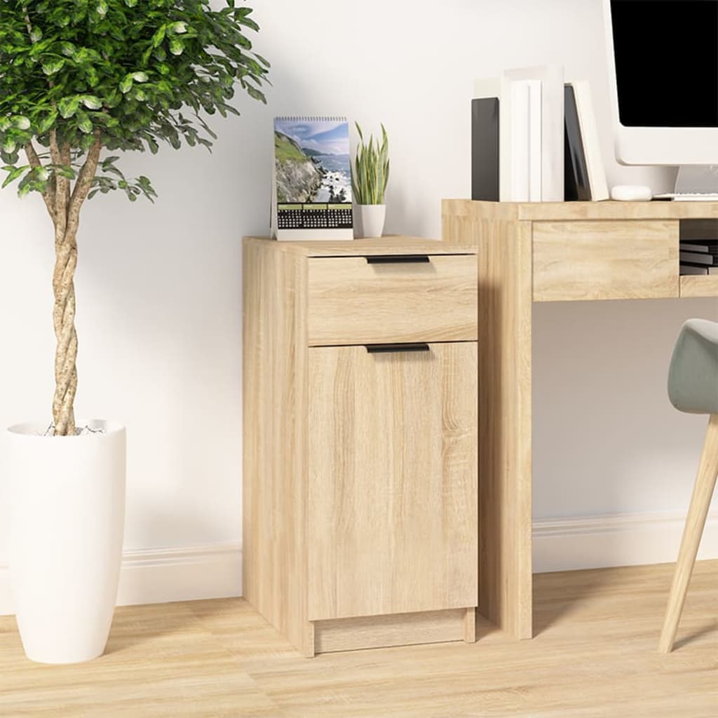 Desk Cabinet | Sonoma oak | Engineered wood | Medium | Desk Cabinet