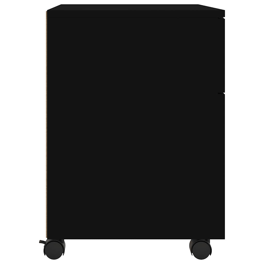 File Cabinet | Black | Engineered wood | 45x38x54 cm | File Cabinet