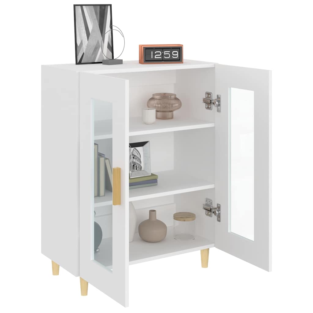 Sideboard White 69,5x34x90 cm Engineered Wood