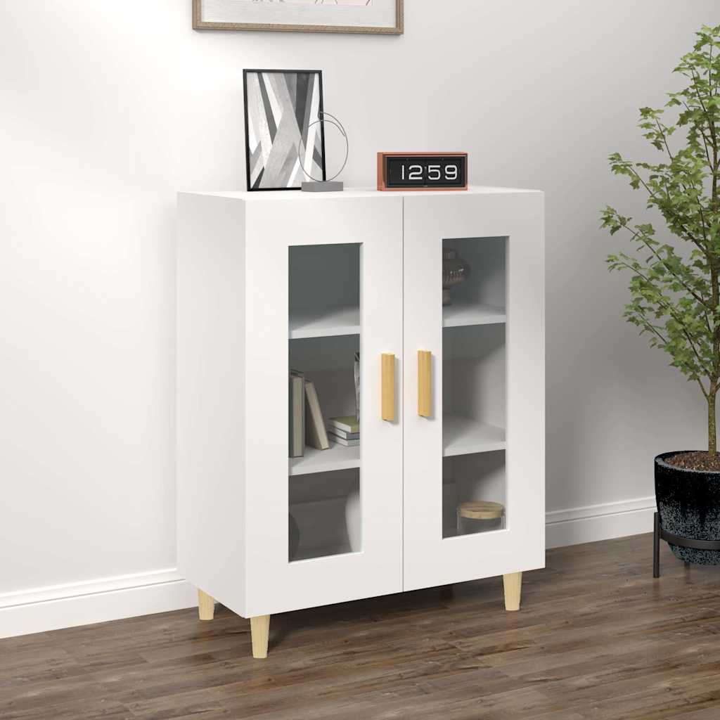 Sideboard White 69,5x34x90 cm Engineered Wood