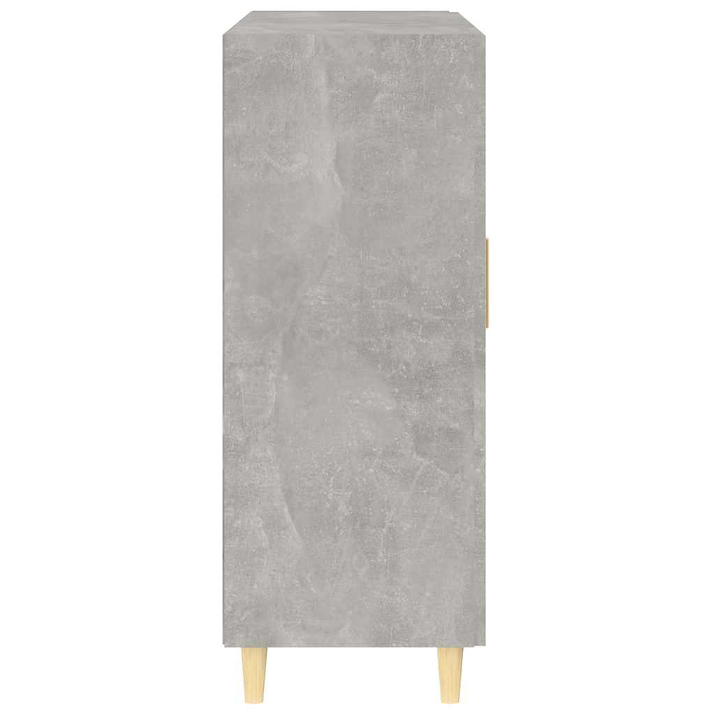 Sideboard Concrete Grey 69,5x34x90 cm Engineered Wood