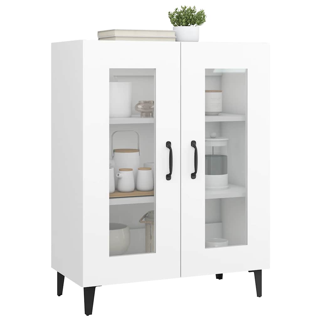 Sideboard White 69.5x34x90 cm Engineered Wood