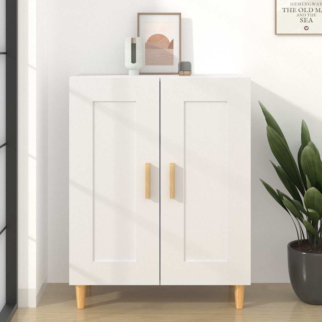 812132 vidaXL Sideboard White 69,5x34x90 cm Engineered Wood