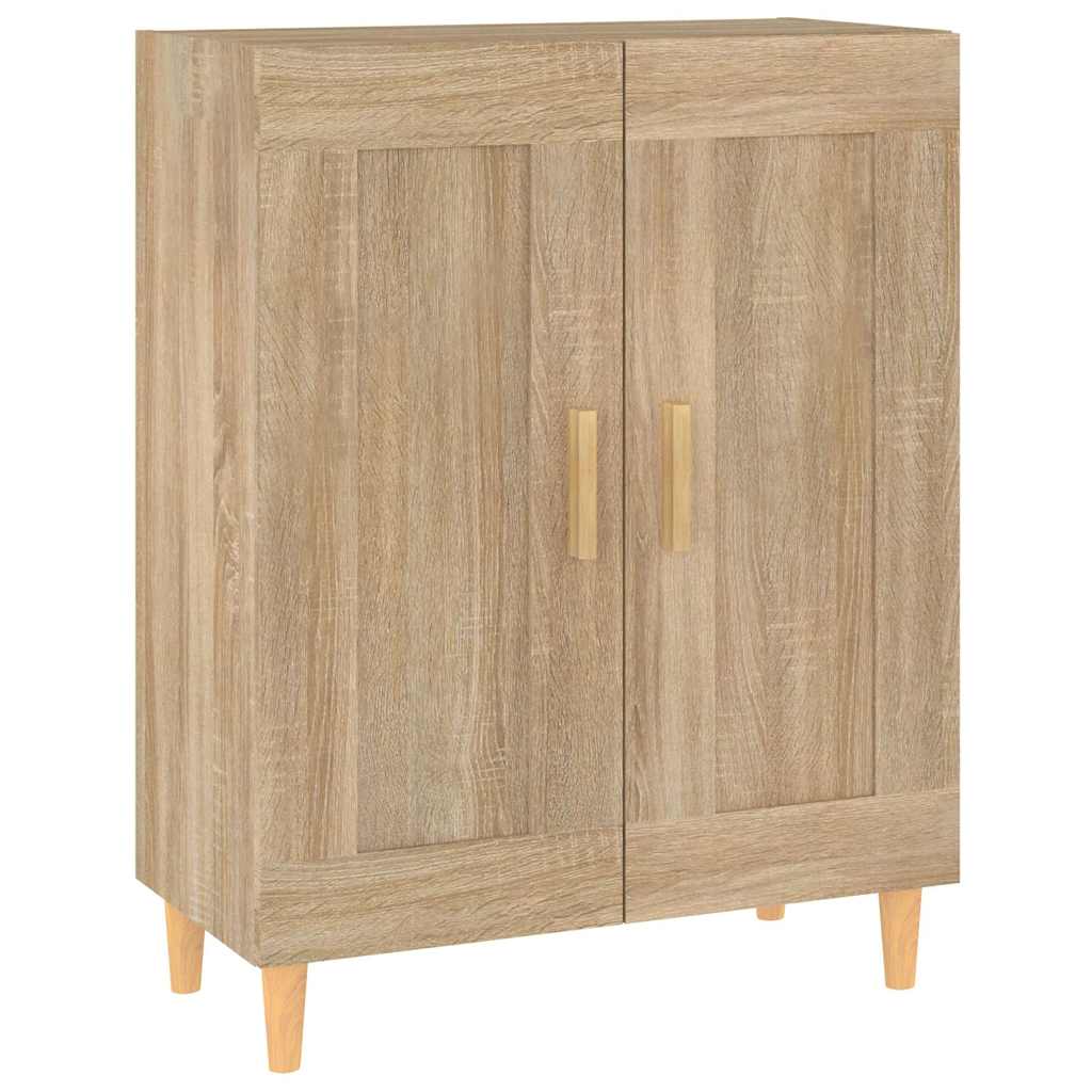 812135 vidaXL Sideboard Sonoma Oak 69,5x34x90 cm Engineered Wood