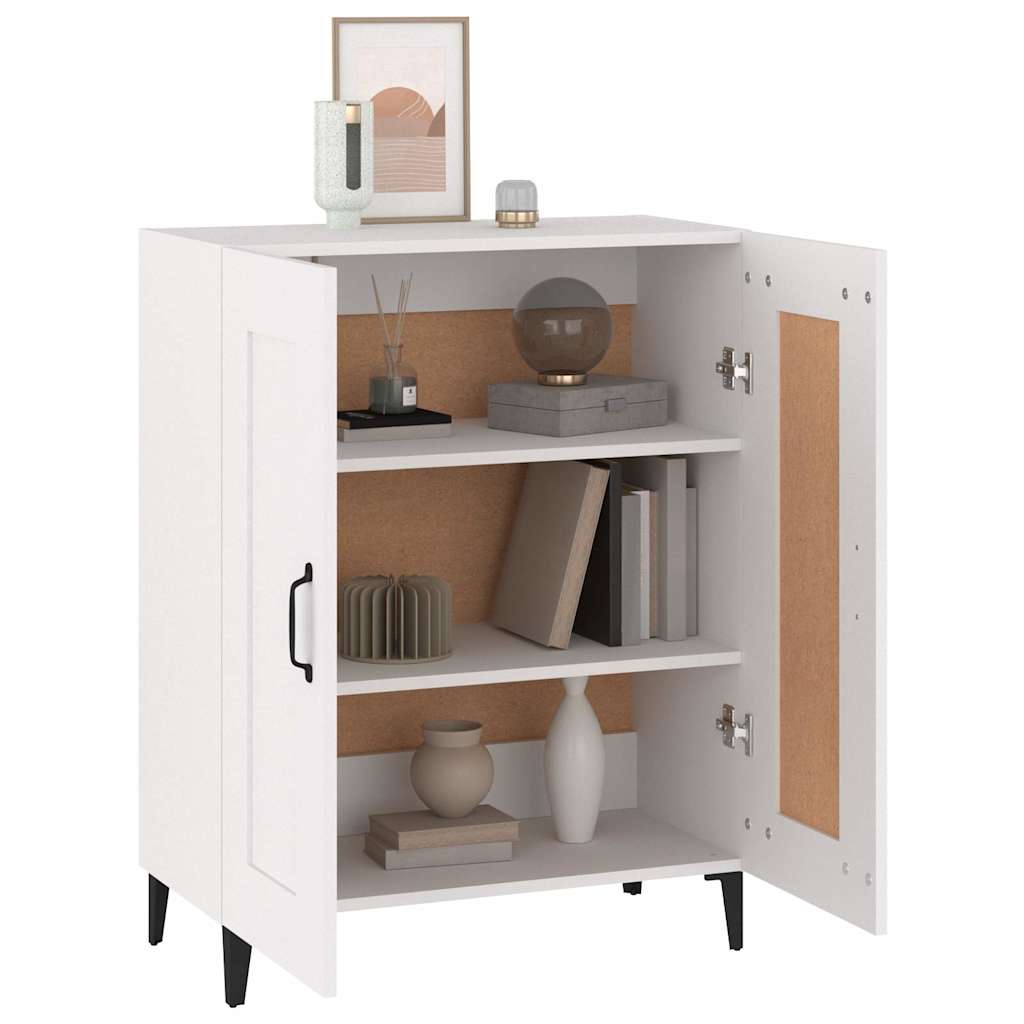 812141 vidaXL Sideboard White 69,5x34x90 cm Engineered Wood