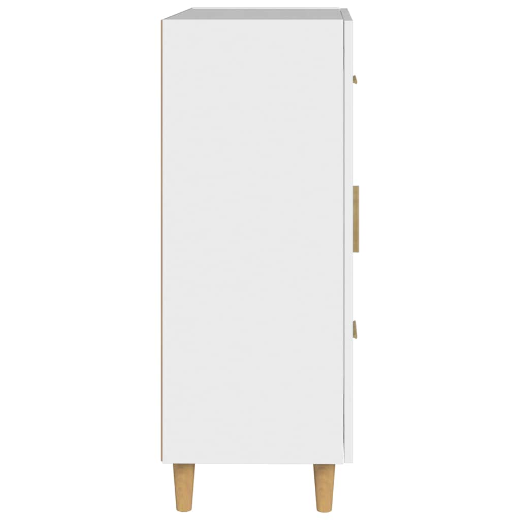 Sideboard White 69,5x34x90 cm Engineered Wood