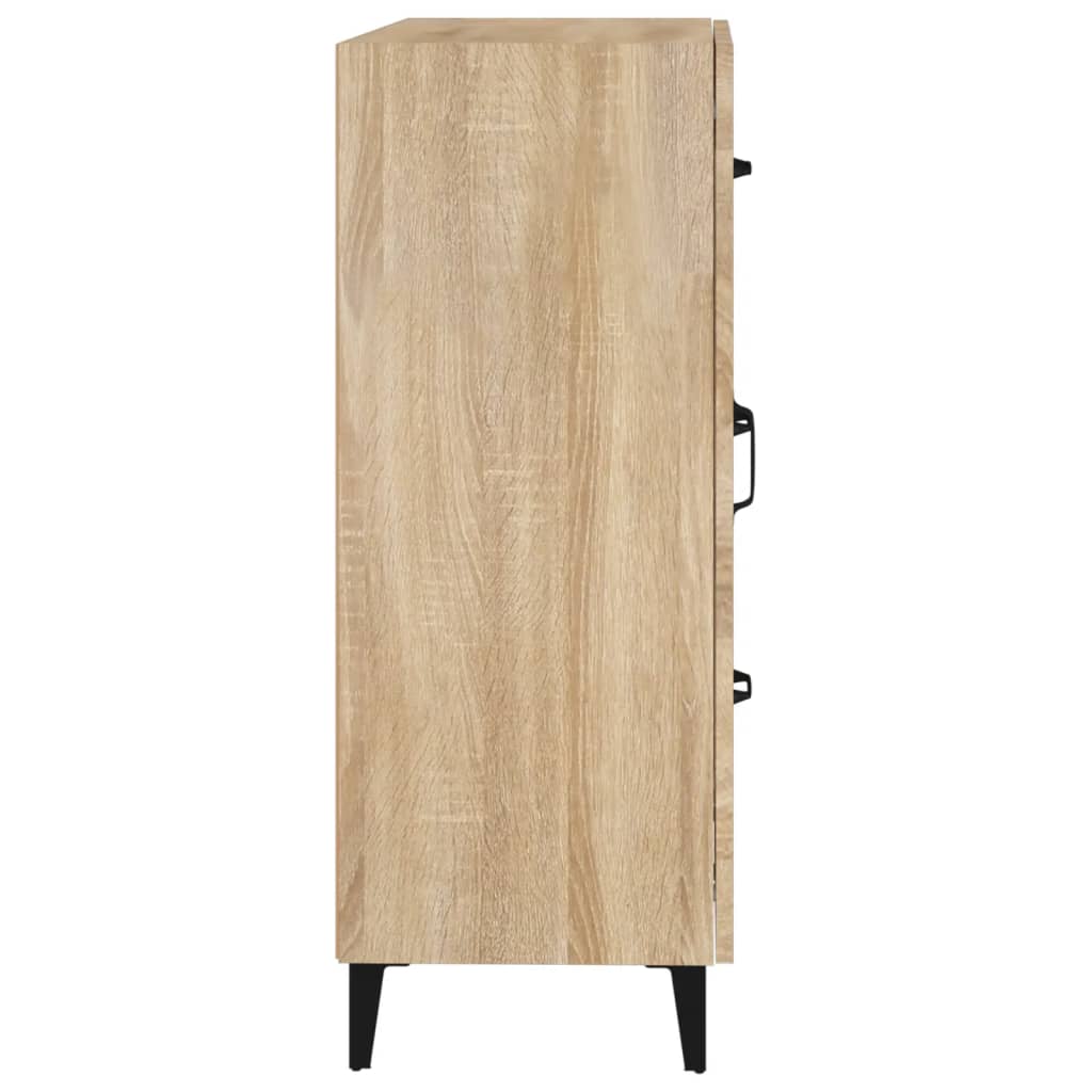 Sideboard Sonoma Oak 69.5x34x90 cm Engineered Wood