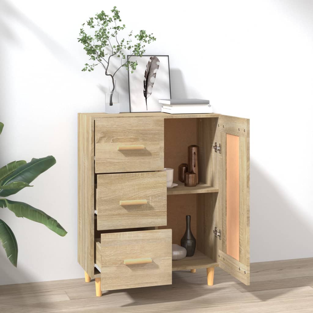 Sideboard Sonoma Oak 69.5x34x90 cm Engineered Wood