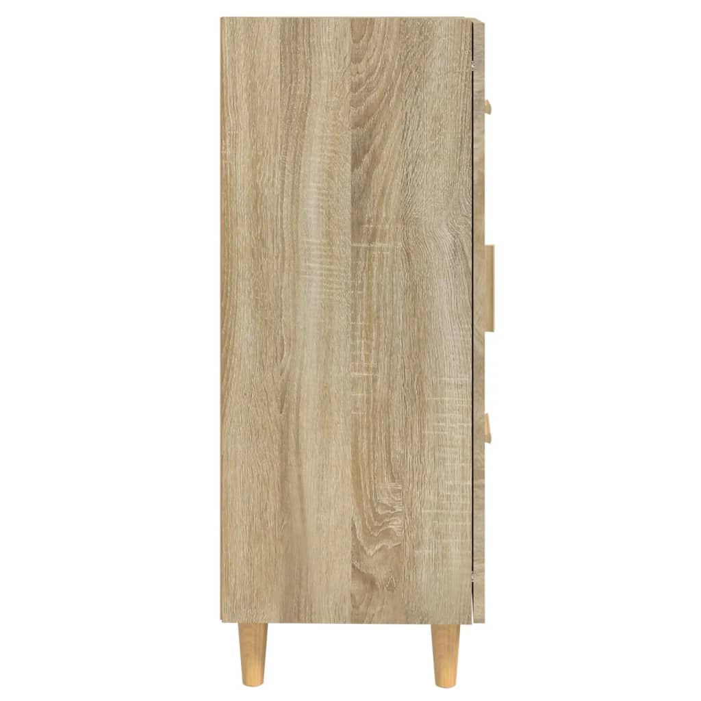 Sideboard Sonoma Oak 69.5x34x90 cm Engineered Wood