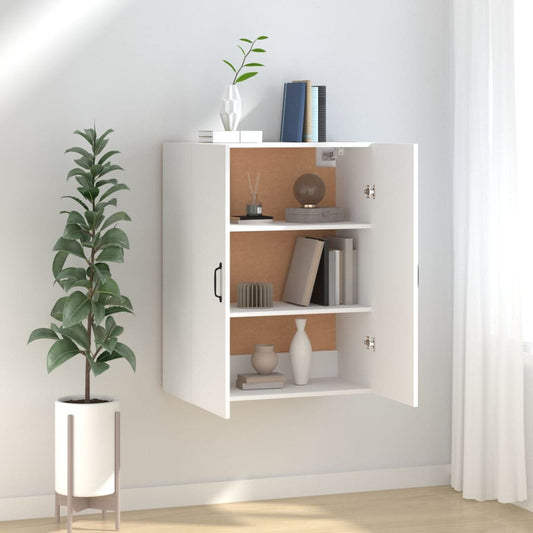 vidaXL Hanging Cabinet White 69,5x34x90 cm Engineered Wood