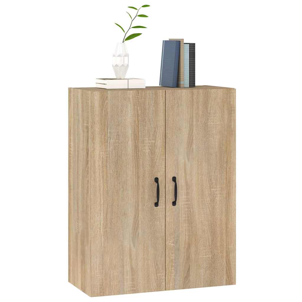 Hanging Cabinet Sonoma Oak 69,5x34x90 cm Engineered Wood