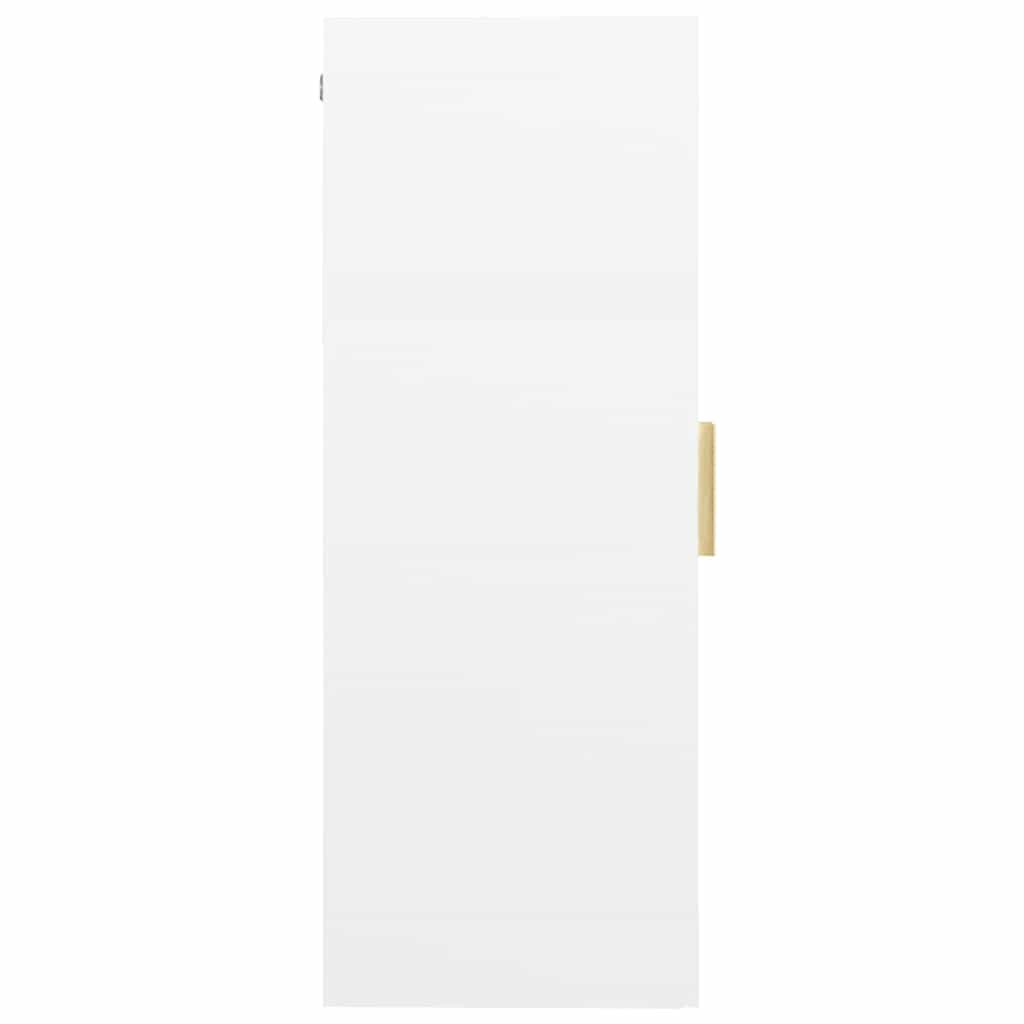 Hanging Wall Cabinet White 69,5x34x90 cm