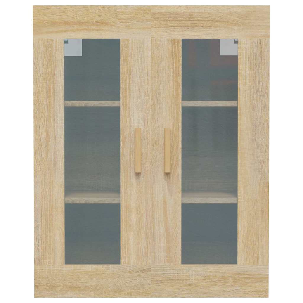 Hanging Wall Cabinet Sonoma Oak 69,5x34x90 cm