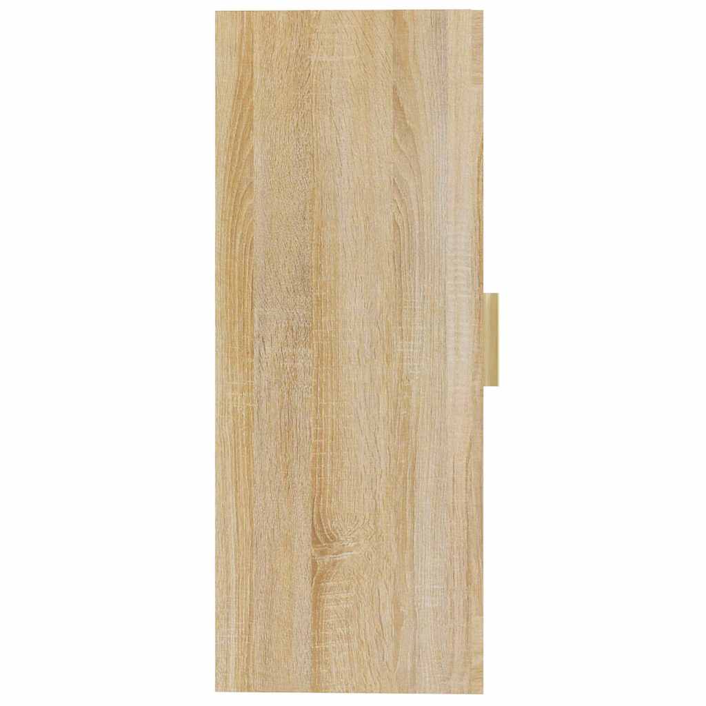Hanging Wall Cabinet Sonoma Oak 69,5x34x90 cm