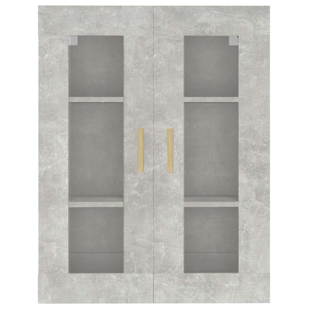 Hanging Wall Cabinet Concrete Grey 69,5x34x90 cm