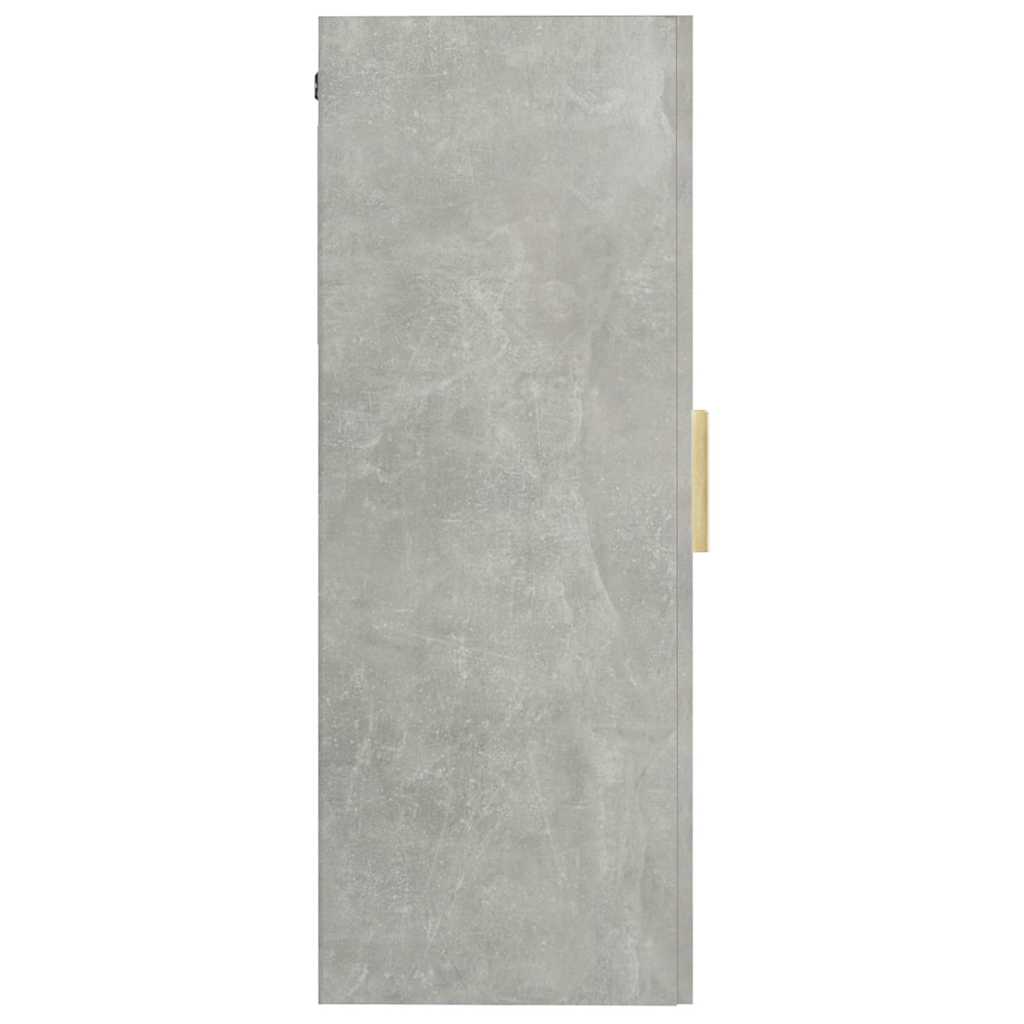 Hanging Wall Cabinet Concrete Grey 69,5x34x90 cm
