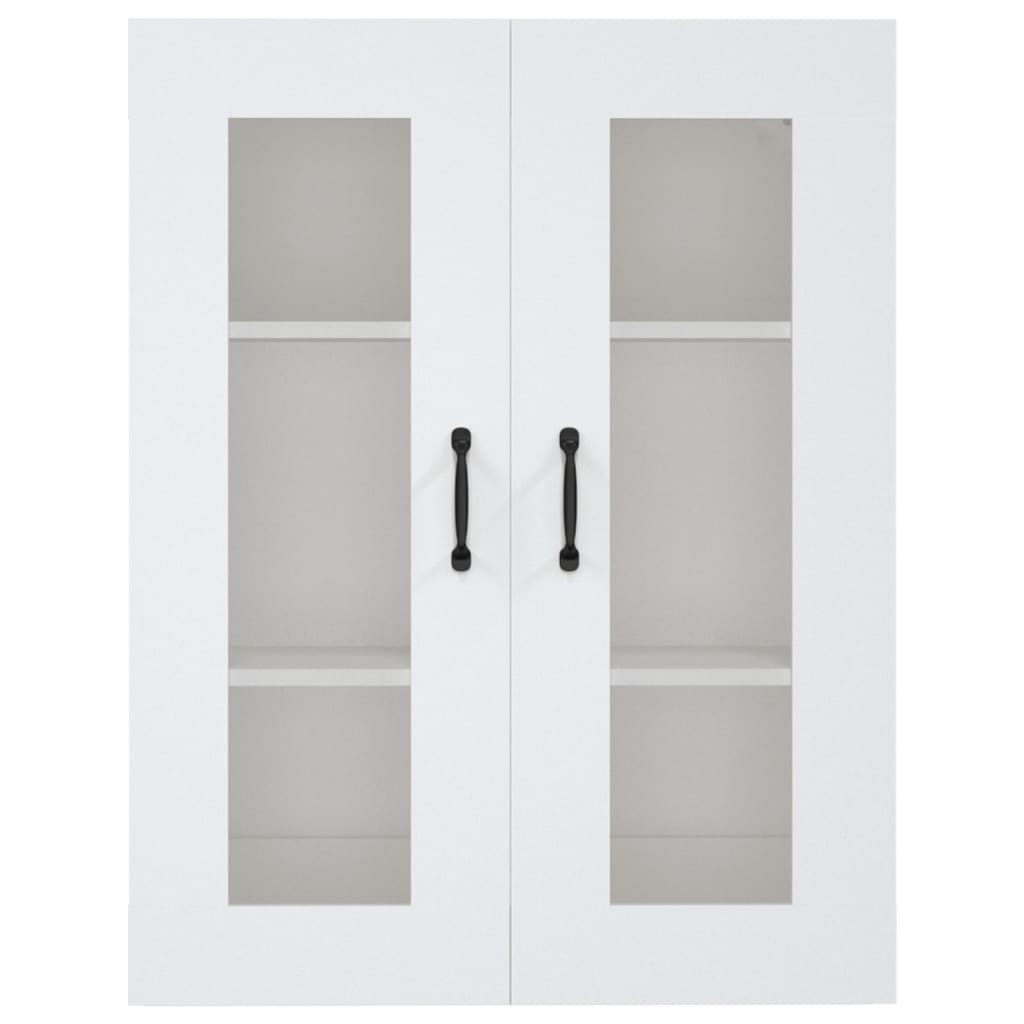 Hanging Wall Cabinet White 69,5x34x90 cm