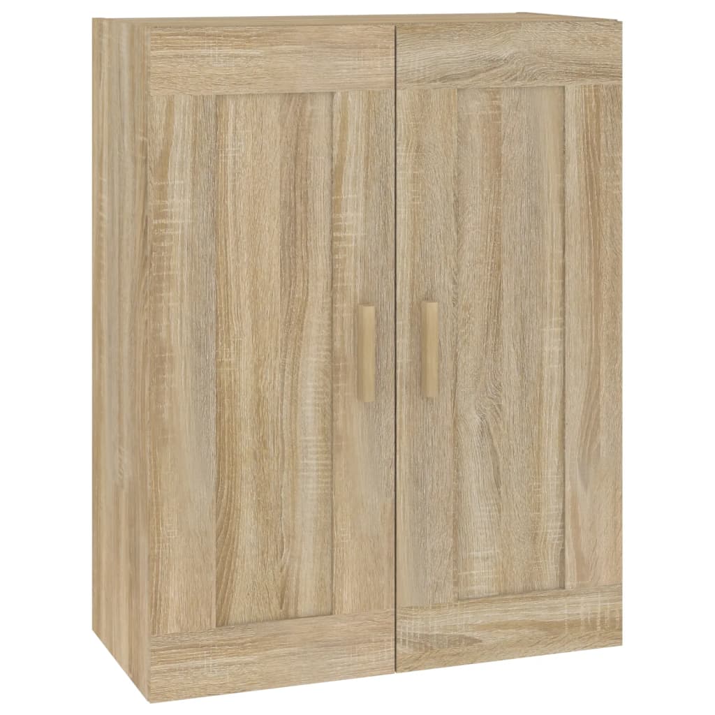Wall Cabinet Sonoma Oak 69.5x32.5x90 cm Engineered Wood