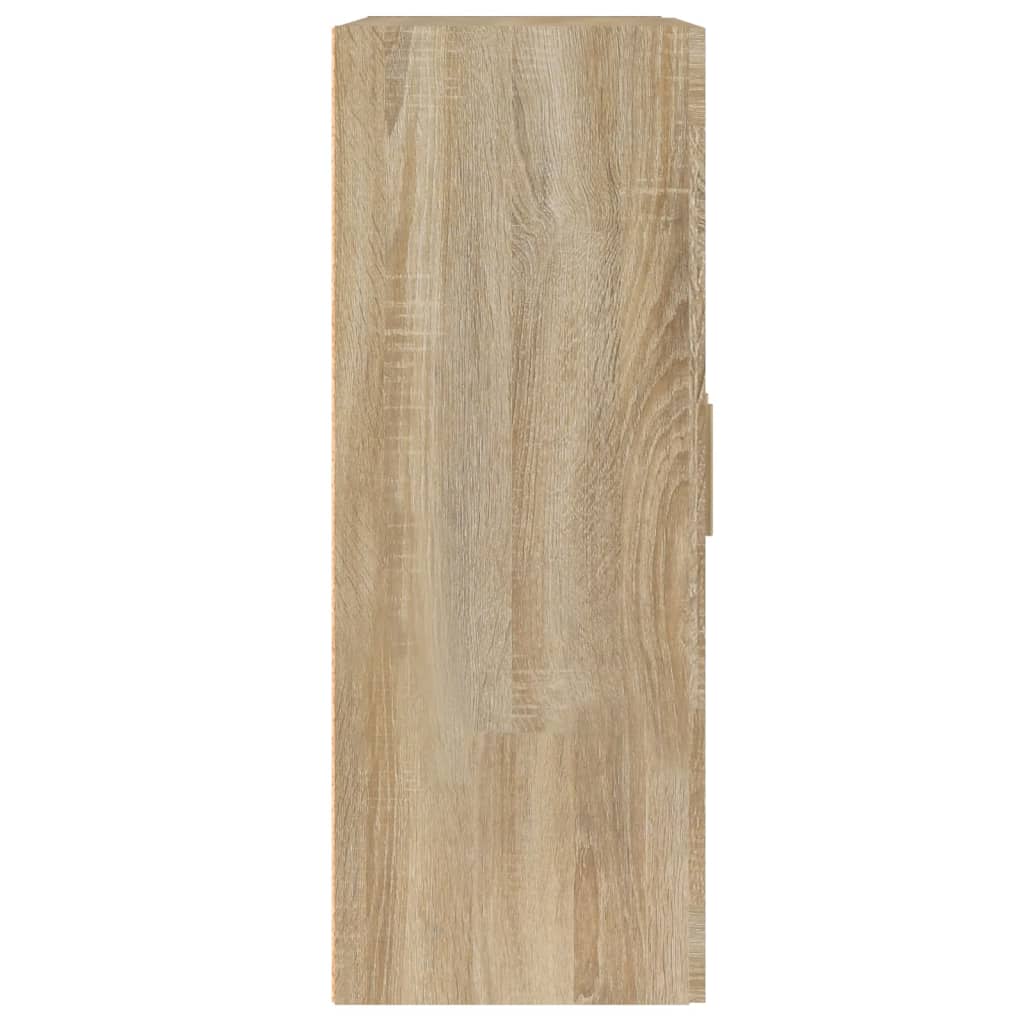 Wall Cabinet Sonoma Oak 69.5x32.5x90 cm Engineered Wood